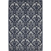 image:imageNourison Home Damask Grey 8 x 10 Area Rug  Easy Clean Non Shedding Bed Room Living Room Dining Room Kitchen 8 x 10IvoryNavy