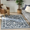 image:imageNourison Home Dekor Ivory Taupe 53 x 7 Area Rug  Easy Clean Non Shedding Bed Room Living Room Dining Room Kitchen 5 x 7SlateIvory