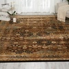 image:imageNourison Home Delano Traditional BlackBlue 67 x 96 Area Rug Easy Cleaning Non Shedding Bed Room Living Room Dining Room Kitchen 6x9Black Blue