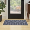 image:imageNourison Home Easy Care Natural Beige 5 x 7 Area Rug  Easy Clean Non Shedding Bed Room Living Room Dining Room Kitchen 5 x 7Navy Blue