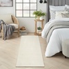 image:imageNourison Home EcoFriendly Ivory 6 x 9 Area Rug  Easy Clean Non Shedding Bed Room Living Room Dining Room Kitchen 6 x 9Ivory