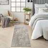image:imageNourison Home EcoFriendly Ivory Grey 6 x 9 Area Rug  Easy Clean Non Shedding Bed Room Living Room Dining Room Kitchen 6 x 9Ivory Grey
