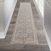 image:imageNourison Home Enchanting Home Farmhouse amp Country Brick 3 x 5 Area Rug Easy Cleaning Non Shedding Bed Room Living Room Dining Room Kitchen 3x5Light Blue Multi