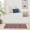 image:imageNourison Home Fulton Red 5 x 7 Area Rug  Easy Clean Non Shedding Bed Room Living Room Dining Room Kitchen 5 x 7Red
