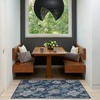 image:imageNourison Home Garden Oasis Mocha 3 x 5 Area Rug  Easy Clean Non Shedding Bed Room Living Room Dining Room Kitchen 3 x 5Navy