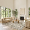 image:imageNourison Home Gentle Framework Grey 6 x 9 Area Rug  Easy Clean Non Shedding Bed Room Living Room Dining Room Kitchen 6 x 9Mocha