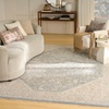 image:imageNourison Home Harbor Ivory Blue 710 x 10 Area Rug  Easy Clean Non Shedding Bed Room Living Room Dining Room Kitchen 8 x 10Ivory Blue