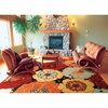 image:imageNourison Home Home amp Garden Green 79 x 1010 Area Rug  Easy Clean Non Shedding Bed Room Living Room Dining Room Kitchen 8 x 11Black