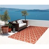 image:imageNourison Home Home amp Garden IndoorOutdoor Rust 79 x 1010 Area Rug Easy Cleaning Non Shedding Bed Room Living Room Dining Room Kitchen 8x11Rust