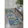 image:imageNourison Home Home amp Garden Ivory 53 x 75 Area Rug  Easy Clean Non Shedding Bed Room Living Room Dining Room Kitchen 5 x 8Blue