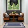 image:imageNourison Home Horizon IndoorOutdoor Green 8 x Round Area Rug  Easy Clean Non Shedding Bed Room Living Room Dining Room Kitchen 8 x RoundNavy