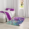 image:imageNourison Home Imagination Ivory Multicolor 5 x 7 Area Rug  Easy Clean Non Shedding Bed Room Living Room Dining Room Kitchen 5 x 7Purple