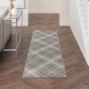 image:imageNourison Home Jubilant Ivory Navy 2 x 4 Area Rug  Easy Clean Non Shedding Bed Room Living Room Dining Room Kitchen 2 x 4Grey