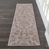 image:imageNourison Home Jubilant Ivory Pink 6 x 9 Area Rug  Easy Clean Non Shedding Bed Room Living Room Dining Room Kitchen 6 x 9Ivory Pink