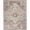 image:imageNourison Home Juniper Ivory Multicolor 710 x 910 Area Rug  Easy Clean Non Shedding Bed Room Living Room Dining Room Kitchen 8 x 10BlueMulticolor