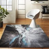 image:imageNourison Home Le Reve Artistic CharcoalMulticolor 4 x 6 Area Rug Easy Cleaning Non Shedding Bed Room Living Room Dining Room Kitchen 4x6CharcoalMulticolor