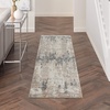 image:imageNourison Home Ludlow Cream Grey 710 x 910 Area Rug  Easy Clean Non Shedding Bed Room Living Room Dining Room Kitchen 8 x 1022 X 76