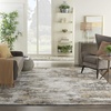 image:imageNourison Home Ludlow Grey Multicolor 9 x 12 Area Rug  Easy Clean Non Shedding Bed Room Living Room Dining Room Kitchen 9 x 12710 X 910