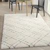 image:imageNourison Home Luxurious Shag Modern amp Contemporary Ivory 4 x 6 Area Rug Easy Clean Non Shedding Bed Room Living Room Dining Room Kitchen 4x6Ivory