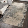 image:imageNourison Home Maxell IvoryTeal 22 x 76 Area Rug  Easy Clean Non Shedding Bed Room Living Room Dining Room Kitchen 8 RunnerIvGrey