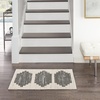 image:imageNourison Home Modern Passion Ivory Grey 6 x 9 Area Rug  Easy Clean Non Shedding Bed Room Living Room Dining Room Kitchen 6 x 9IvoryGrey