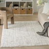 image:imageNourison Home Modern Shag Grey Ivory 53 x 7 Area Rug  Easy Clean Non Shedding Bed Room Living Room Dining Room Kitchen 5 x 7Ivory Grey