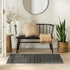 image:imageNourison Home Nordic Ivory 9 x 12 Area Rug  Easy Clean Non Shedding Bed Room Living Room Dining Room Kitchen 9 x 12Black Taupe