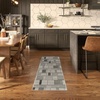 image:imageNourison Home Nordic Ivory Grey 5 x 7 Area Rug  Easy Clean Non Shedding Bed Room Living Room Dining Room Kitchen 5 x 7Black Grey