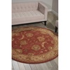image:imageNourison Home Nourison 2000 Rose 6 x Round Area Rug  Easy Clean Non Shedding Bed Room Living Room Dining Room Kitchen 6 x Round6 Round