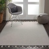 image:imageNourison Home Otto Modern Taupe 8 x 106 Area Rug Easy Cleaning Non Shedding Bed Room Living Room Dining Room Kitchen 8x11Light Grey