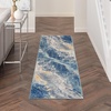 image:imageNourison Home Passion Blue Multicolor 53 x 73 Area Rug  Easy Clean Non Shedding Bed Room Living Room Dining Room Kitchen 5 x 7Blue Multicolor