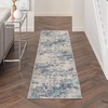 image:imageNourison Home Passion Modern Ivory Multicolor 6 x 9 Oval Area Rug Easy Cleaning Non Shedding Bed Room Living Room Dining Room Kitchen 6x9 OvalIvory Teal
