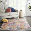 image:imageNourison Home Passion Multicolor 67 x 96 Area Rug  Easy Clean Non Shedding Bed Room Living Room Dining Room Kitchen 7 x 10Multi Color