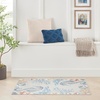 image:imageNourison Home Pompeii Ivory Multicolor 2 x 3 Area Rug  Easy Clean Non Shedding Bed Room Living Room Dining Room Kitchen 2 x 3Ivory Multicolor