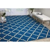 image:imageNourison Home Portico IndoorOutdoor Navy 8 x 106 Area Rug Easy Cleaning Non Shedding Bed Room Living Room Dining Room Backyard Deck Patio 8x11Navy