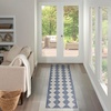 image:imageNourison Home Positano Navy Blue 22 x 10 Area Rug  Easy Clean Non Shedding Bed Room Living Room Dining Room Kitchen 10 Runner