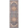 image:imageNourison Home Reseda Traditional Cream 53 x 76 Area Rug Easy Clean Non Shedding Bed Room Living Room Dining Room Kitchen 5x8Blue