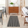 image:imageNourison Home Reversible Indoor Outdoor Navy 8 x Round Area Rug  Easy Clean Non Shedding Bed Room Living Room Dining Room Kitchen 8 x RoundBlack