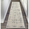 image:imageNourison Home Rustic Textures Grey Beige 53 x 73 Area Rug  Easy Clean Non Shedding Bed Room Living Room Dining Room Kitchen 5 x 7IvoryBlue