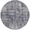 image:imageNourison Home Rustic Textures Rustic Grey 53 x round Area Rug Easy Cleaning Non Shedding Bed Room Living Room Dining Room Kitchen 5 Round
