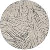 image:imageNourison Home Rustic Textures Rustic IvoryGrey 53 x round Area Rug Easy Cleaning Non Shedding Bed Room Living Room Dining Room Kitchen 5 Round