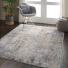 image:imageNourison Home Rustic Textures Rustic IvorySilver 53 x round Area Rug Easy Cleaning Non Shedding Bed Room Living Room Dining Room Kitchen 5 RoundGreyBeige