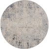 image:imageNourison Home Rustic Textures Traditional Vintage GreyBeige 53 x round Area Rug Easy Cleaning Non Shedding Bed Room Living Room Dining Room Kitchen 5 RoundIvory Grey Blue