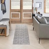 image:imageNourison Home Serenity Home Blue Ivory 9 x 12 Area Rug  Easy Clean Non Shedding Bed Room Living Room Dining Room Kitchen 9 x 12Blue Ivory