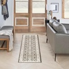 image:imageNourison Home Serenity Home Ivory Mocha 53 x 73 Area Rug  Easy Clean Non Shedding Bed Room Living Room Dining Room Kitchen 5 x 7Ivory Grey Blue
