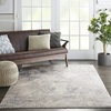 image:imageNourison Home Sleek Textures IvoryGrey 710 x 106 Area Rug  Easy Clean Non Shedding Bed Room Living Room Dining Room Kitchen 8 x 1153 x 73 Rectangular