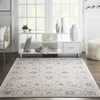 image:imageNourison Home Sleek Textures Traditional Ivory 710 x 106 Area Rug Easy Clean Non Shedding Bed Room Living Room Dining Room Kitchen 8x11311 x 511 Rectangular