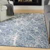 image:imageNourison Home Splendid Mocha Ivory 710 x 910 Area Rug  Easy Clean Non Shedding Bed Room Living Room Dining Room Kitchen 8 x 10Navy Ivory