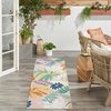 image:imageNourison Home Suncoast Multicolor 53 x 73 Area Rug  Easy Clean Non Shedding Bed Room Living Room Dining Room Kitchen 5 x 7Multi Color