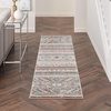 image:imageNourison Home Thalia Grey Multicolor 6 x 9 Area Rug  Easy Clean Non Shedding Bed Room Living Room Dining Room Kitchen 6 x 9Grey Multicolor